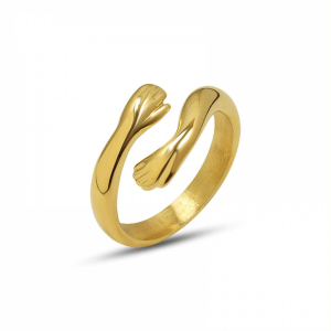Anillo en chapa de oro