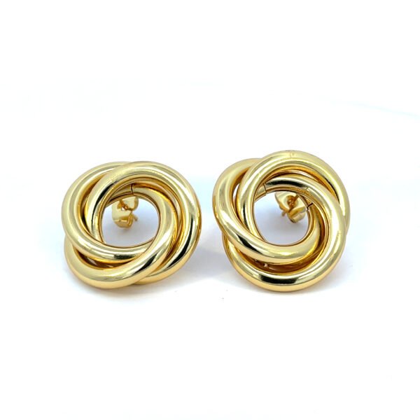 Arete circular con nudo