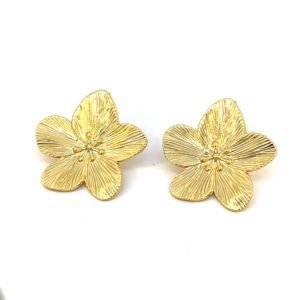 Arete chunky flor