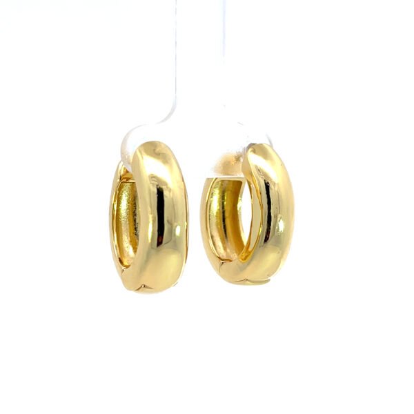 Arete estilo huggie chunky