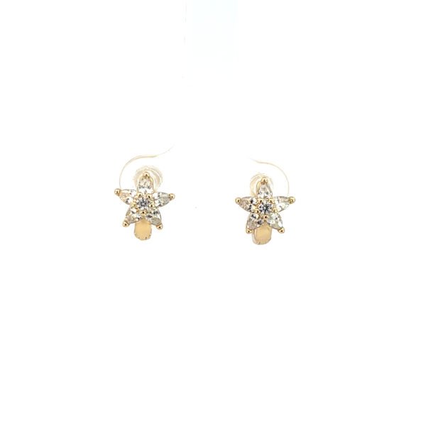 Huggie flor forma de estrella