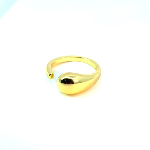 Anillo liso de gota - Image 2