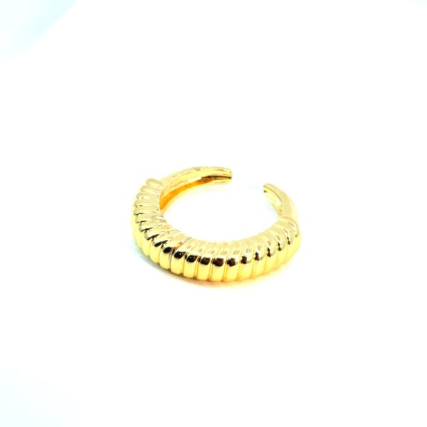 Anillo chunky con lineas - Image 2