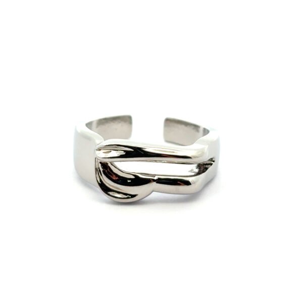 Anillo basico con textura