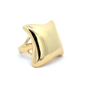 Anillo chunky cuadrado