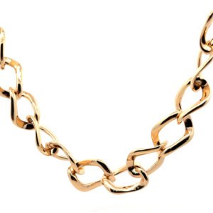 Collar de eslabones gruesos