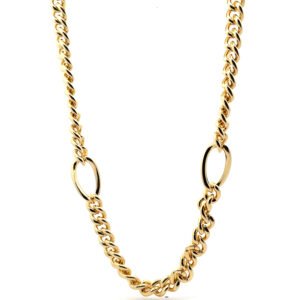 Collar largo eslabones