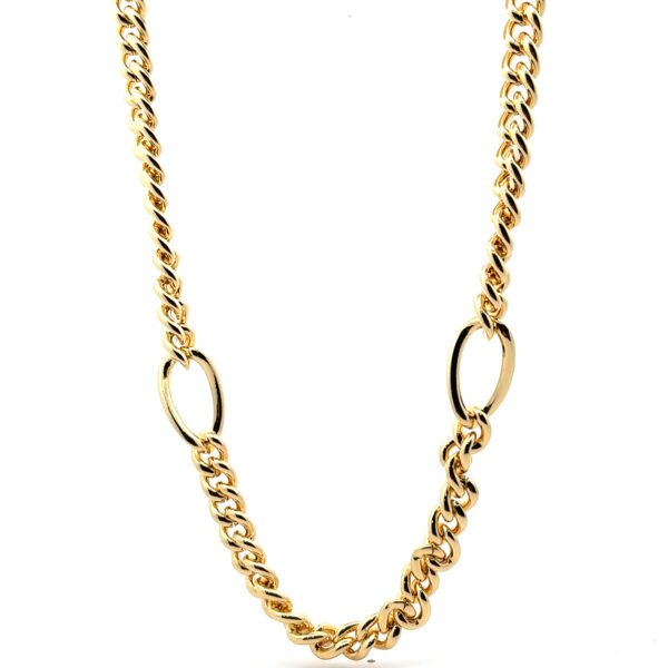 Collar largo eslabones