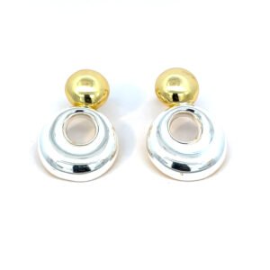 Arete circulo bicolor