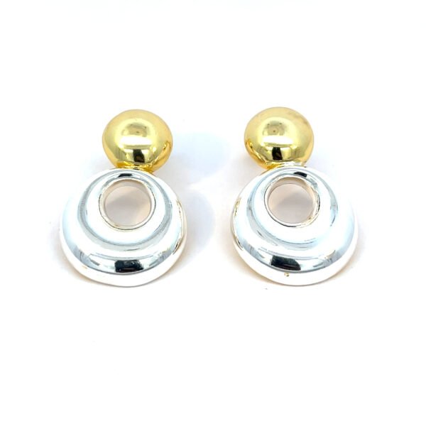 Arete circulo bicolor