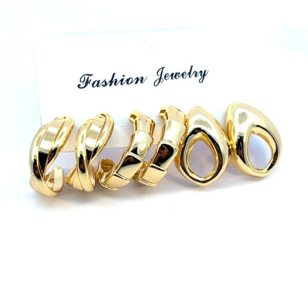 Arete en paquete chunky