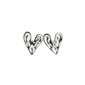 Arete en forma de corazon