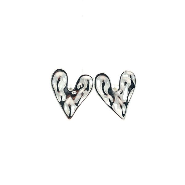 Arete en forma de corazon