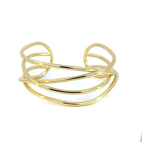 Brazalete entrelazado delgado