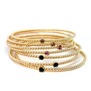 Brazalete de bolitas semanario