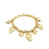 PL0002 Pulsera chunky de corazones