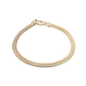 Pulsera tejido panza de vivora