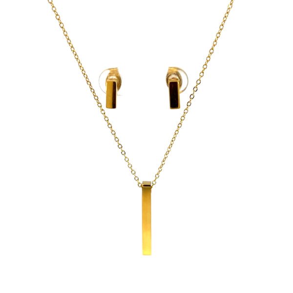 Set acero rectangular