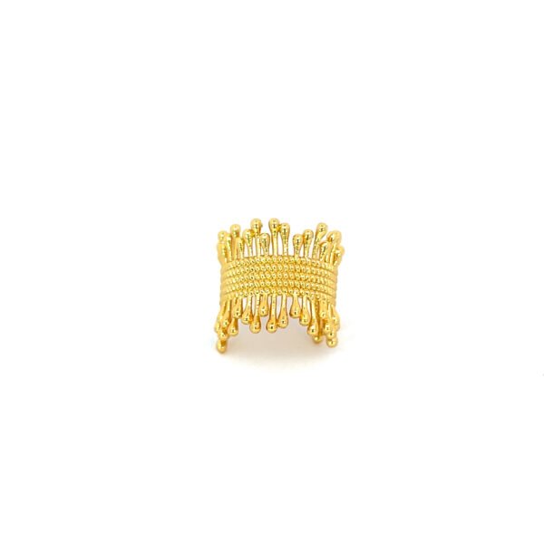 Anillo chunky gotas largas