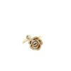 RA04006 Anillo ajustable flor con zirconias